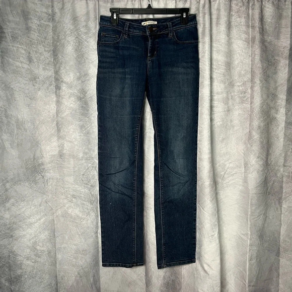 Lee Perfect Fit Just Below The Waist Medium Dark Wash Jeans - size 4 - Picture 1 of 10